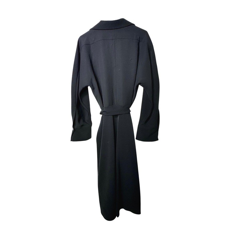 Vince Black Belted Long Sleeve Button Front Shirt Dress NWT‎ XL - Picture 5 of 10